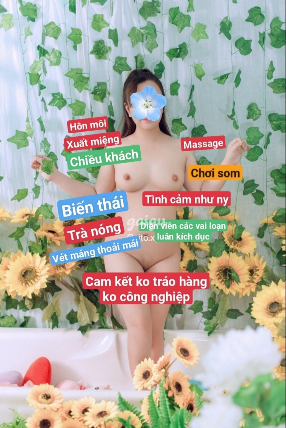Phương dâm,Hôn môi. Massage. Chơi some 2 nam.biến thái. Trà nóng.